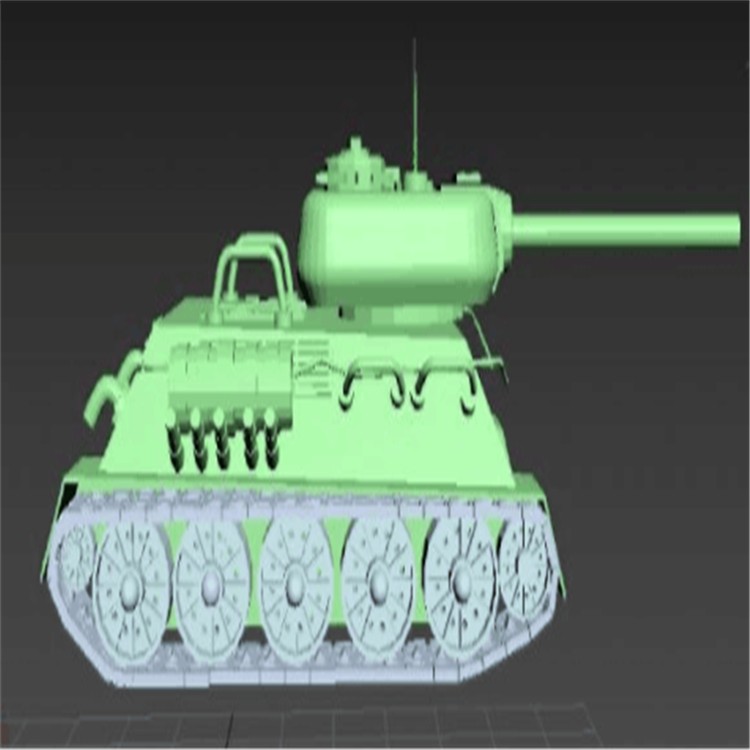 蒙山充气军用坦克模型